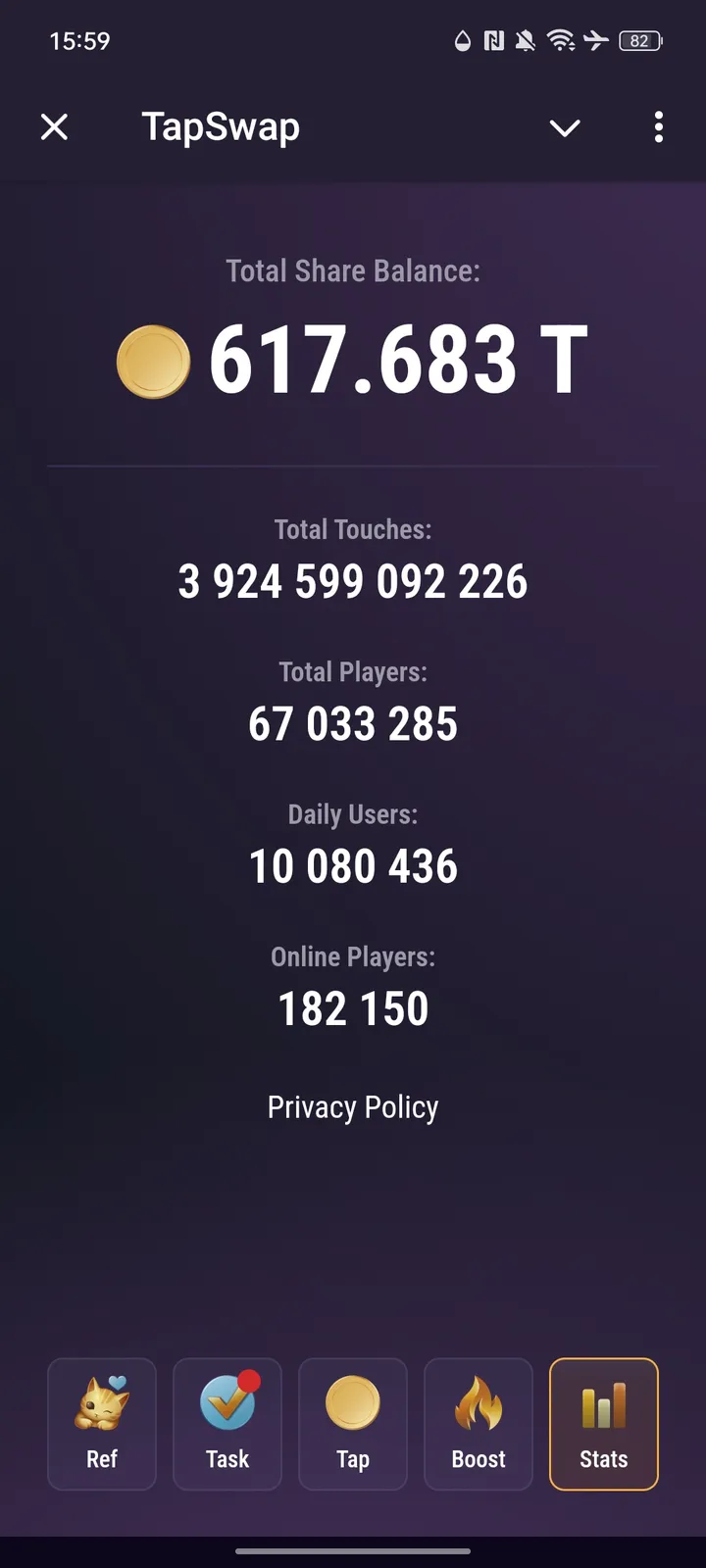 TapSwap — Screenshot 5