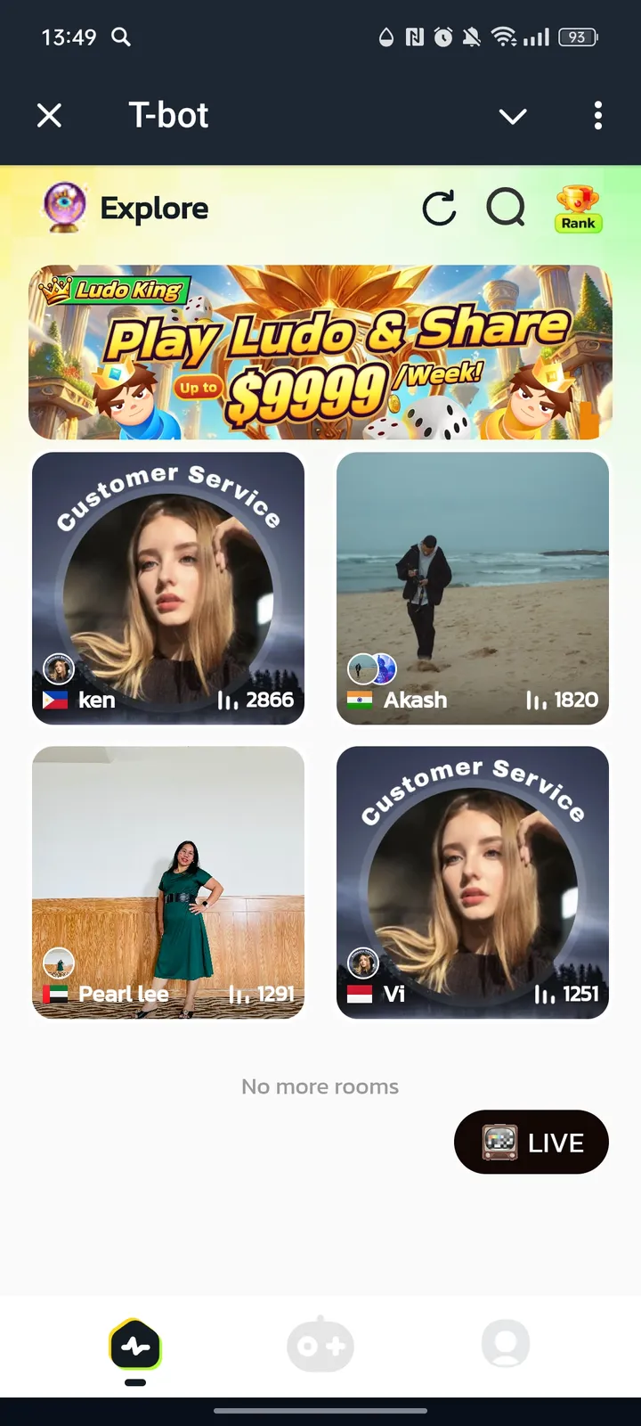 T-bot — Screenshot 1