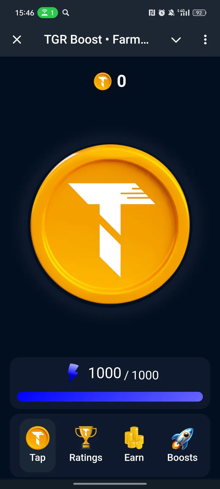 TGR Boost • Farm Coin — Screenshot 1