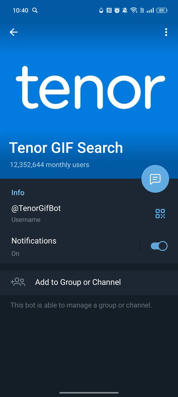 Tenor GIF Search — Screenshot 4