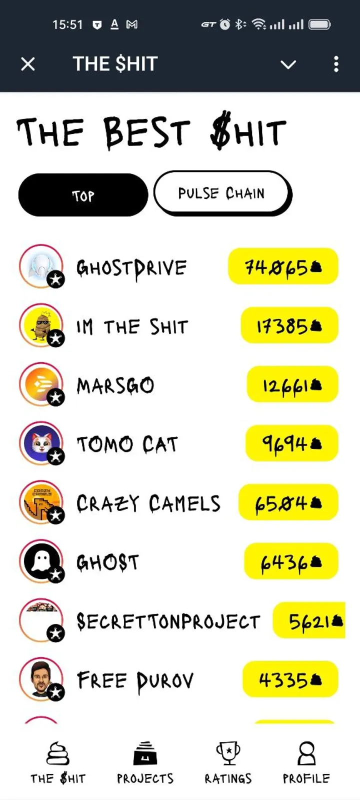 THE $HIT — Screenshot 1