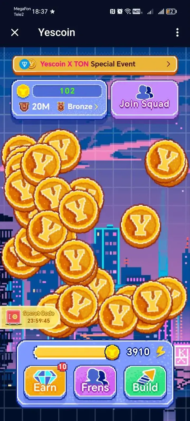 Yescoin — Screenshot 1