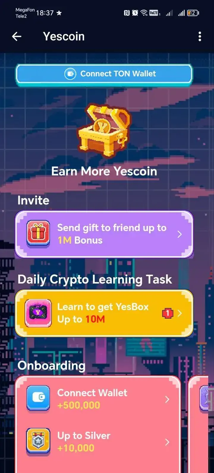 Yescoin — Screenshot 2