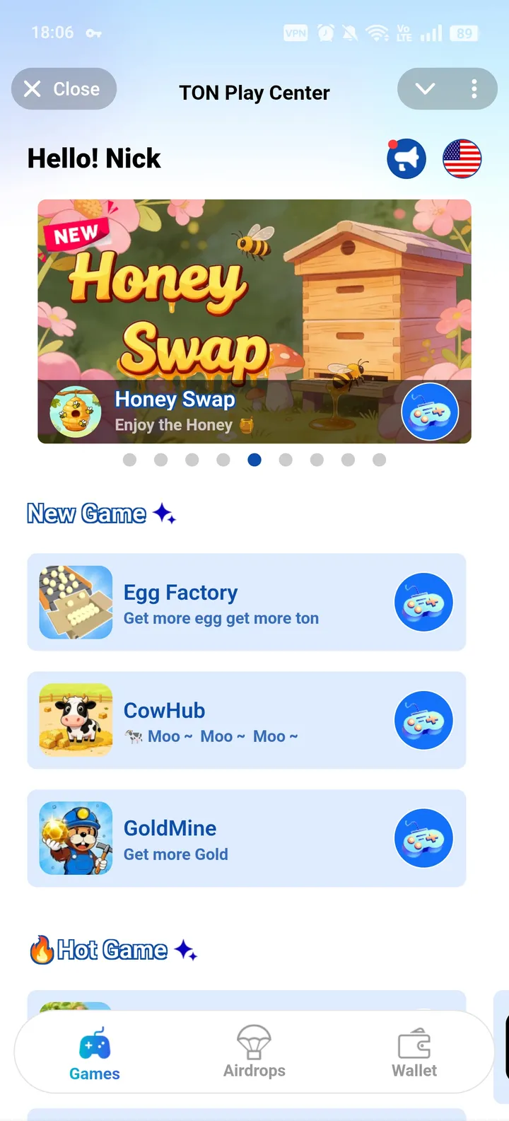 TON Play Center — Screenshot 1