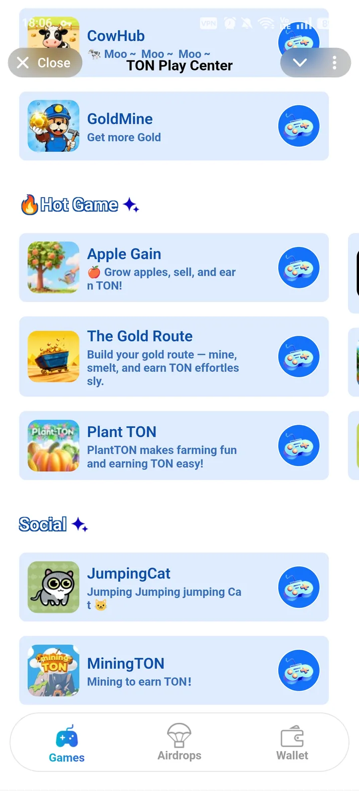 TON Play Center — Screenshot 4
