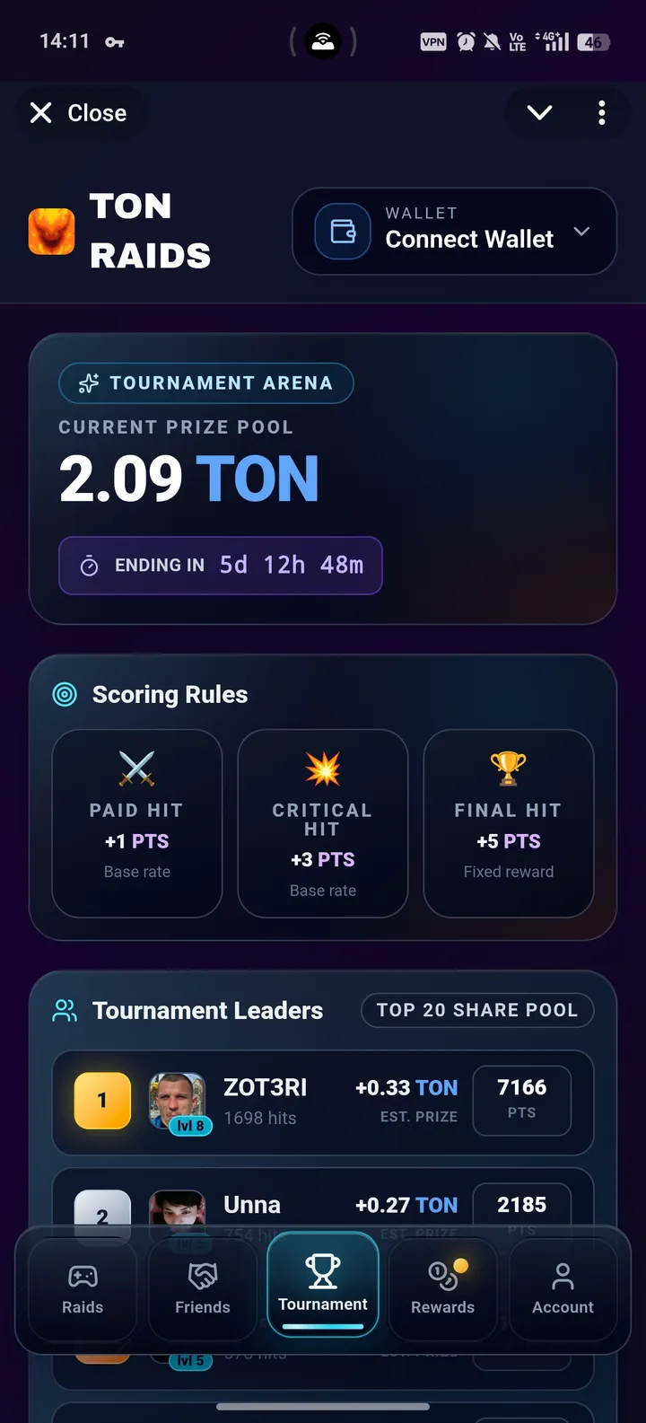 TON Raids — Screenshot 3