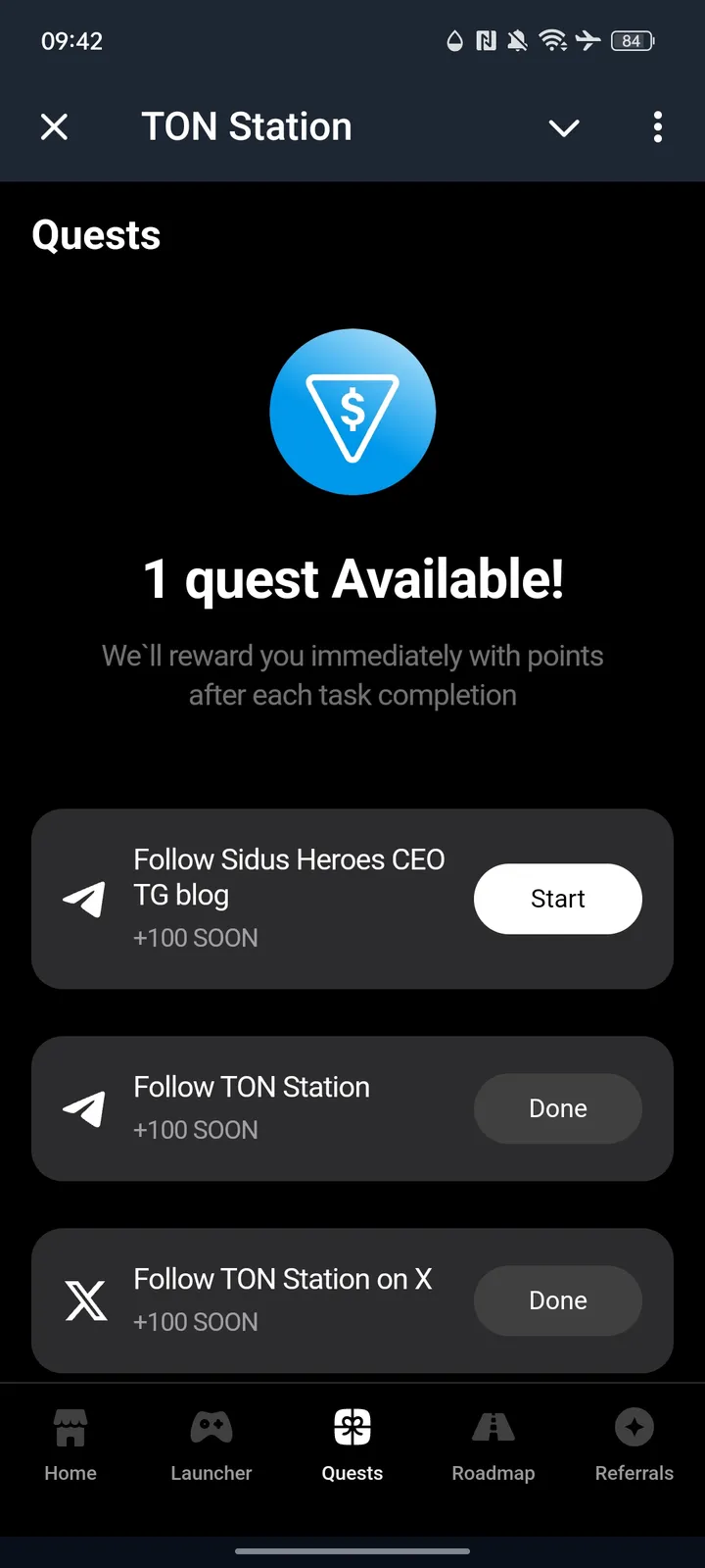 TON Station — Screenshot 3