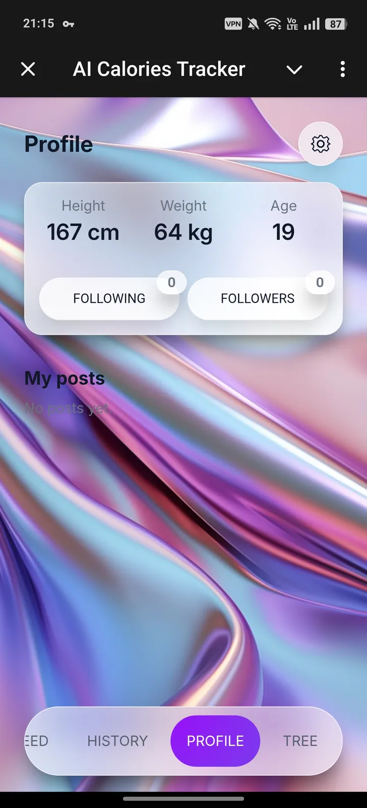AI Calories Tracker — Screenshot 3