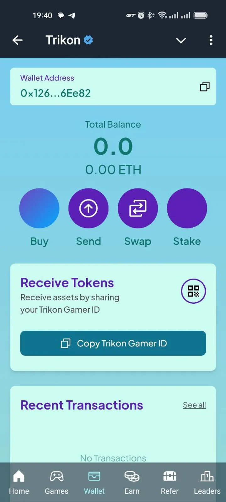 Trikon — Screenshot 1
