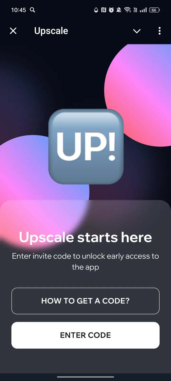 Upscale — Screenshot 1