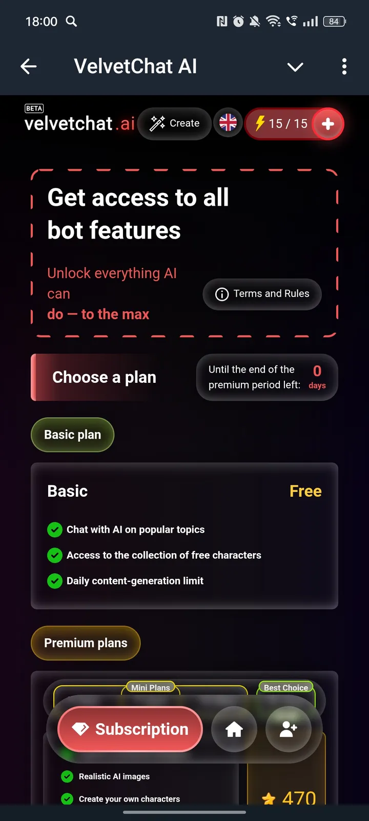 VelvetChat AI — Screenshot 4