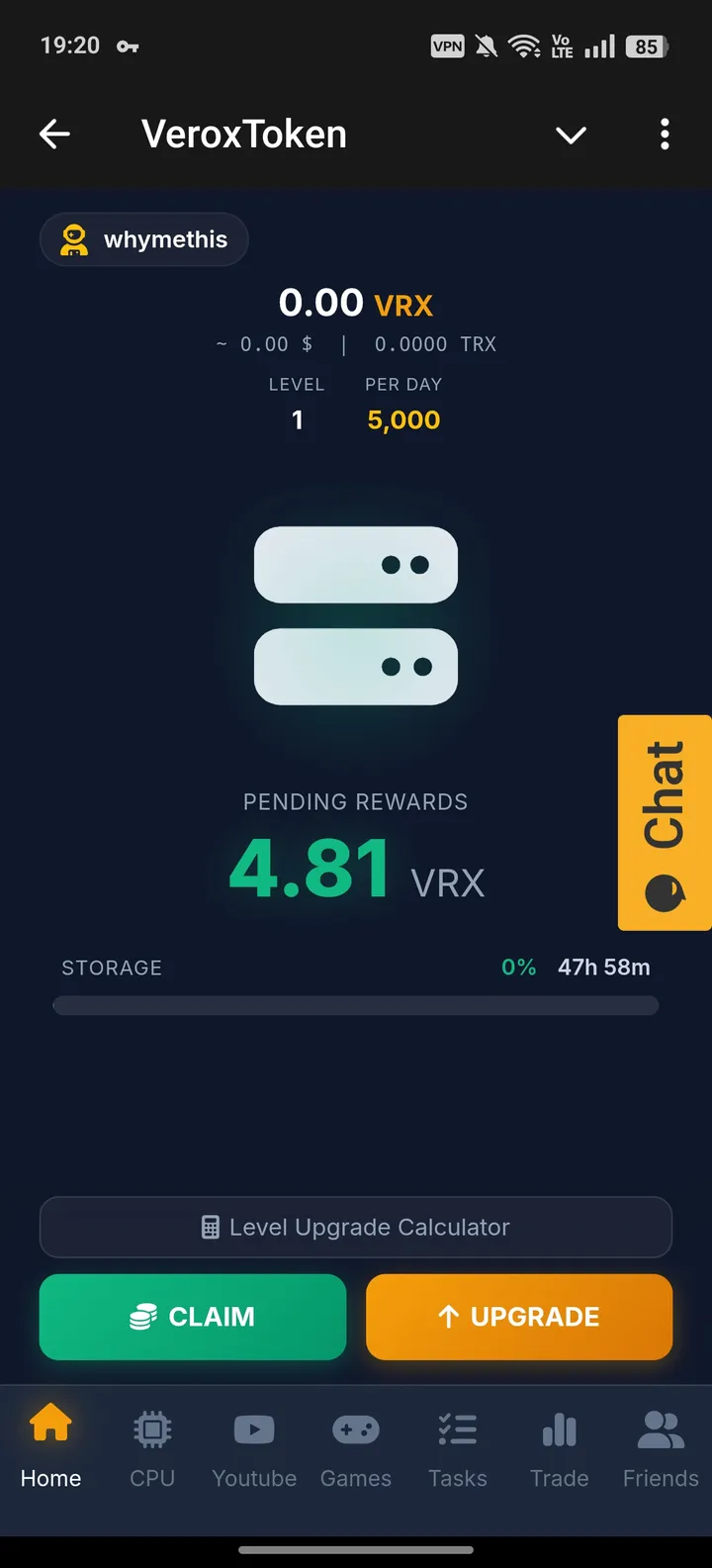 VeroxToken — Screenshot 1