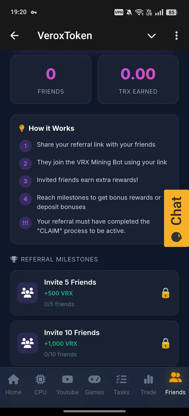 VeroxToken — Screenshot 2