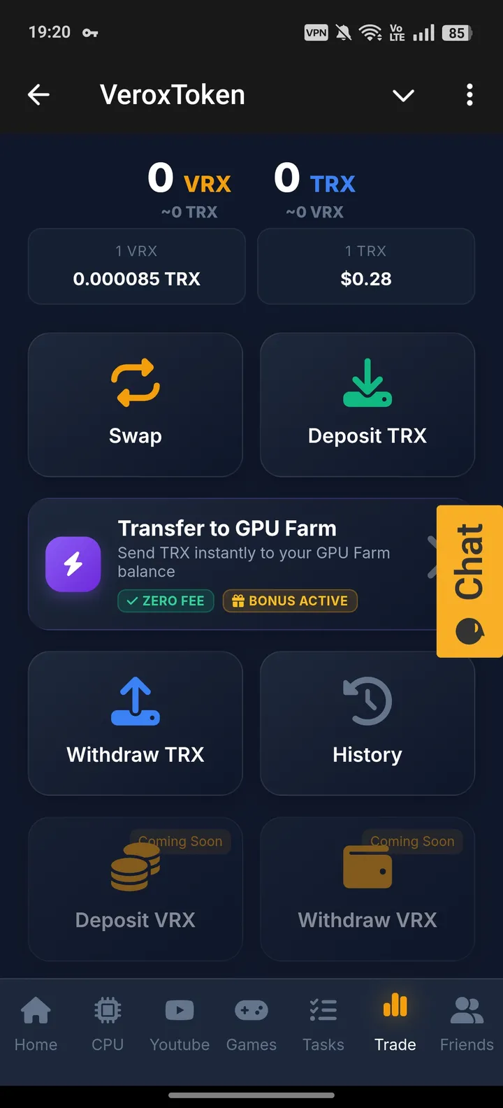 VeroxToken — Screenshot 3