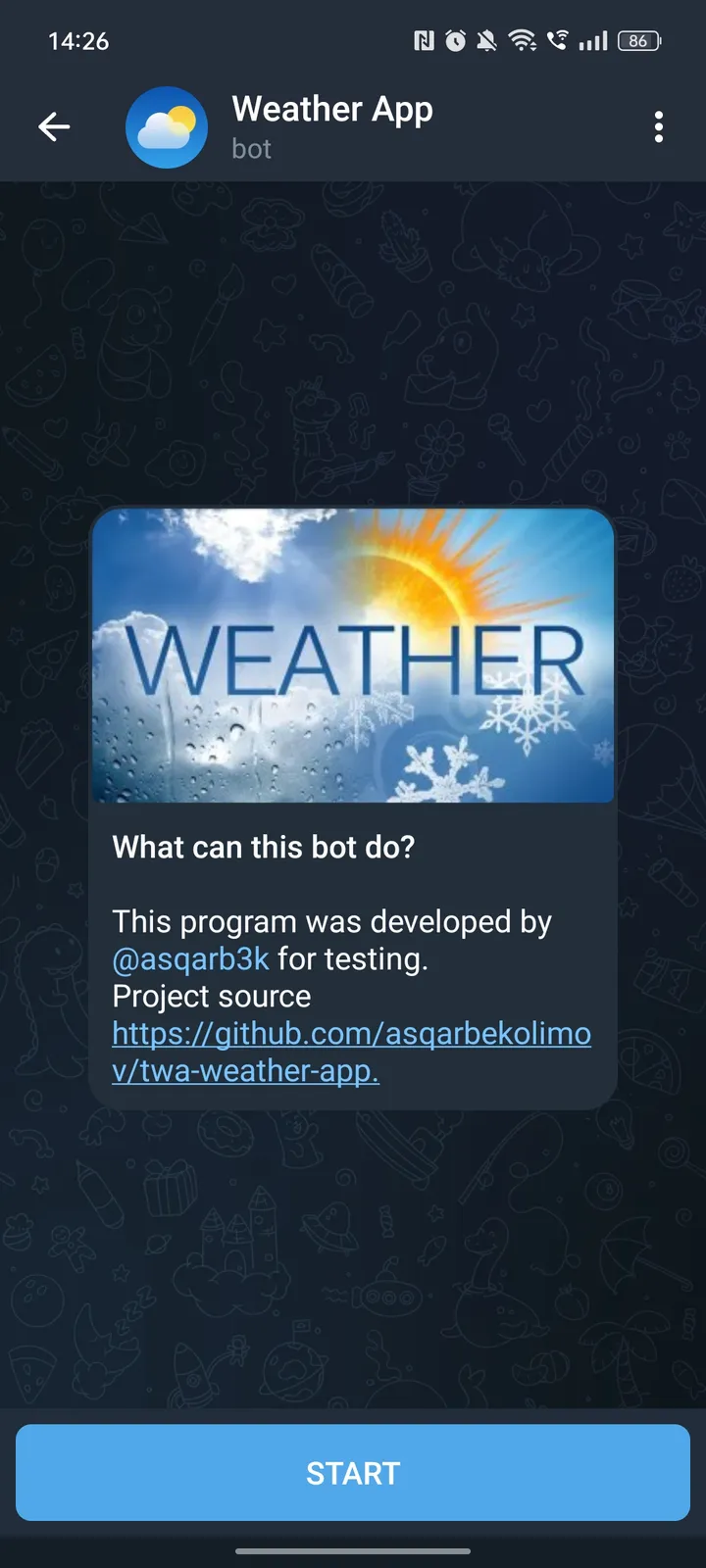 Weather App — Screenshot 4