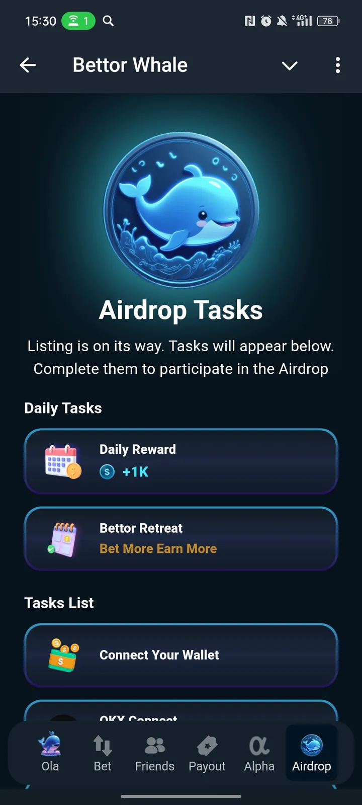 Bettor Whale — Screenshot 6