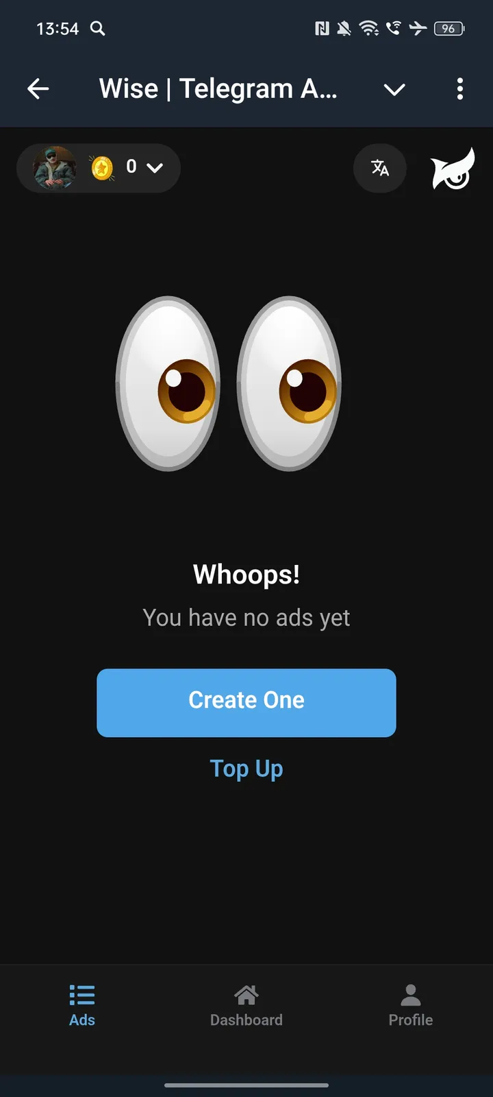 Wise | Telegram Ads ☁️ — Screenshot 2