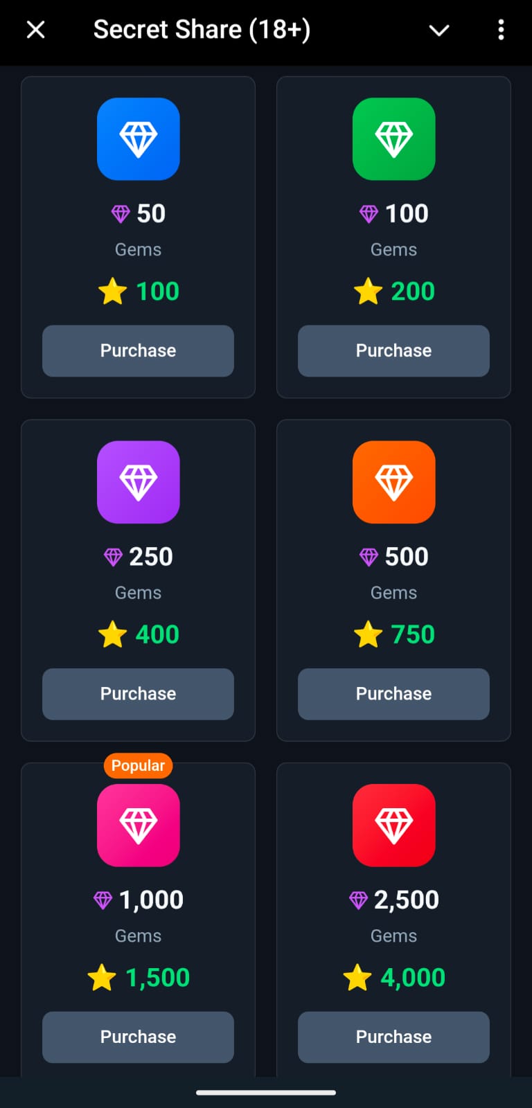 Secret Share (18 ) — Screenshot 5