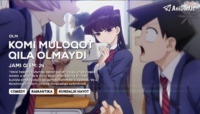 Picture 1 from Animelar - Uzbek Tilida 2024-03-26 15:09:15