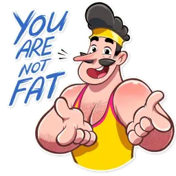 Aerobic Bob sticker 11