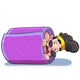 Aerobic Bob sticker 3