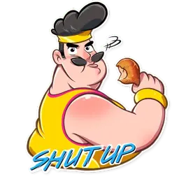 Aerobic Bob sticker 7
