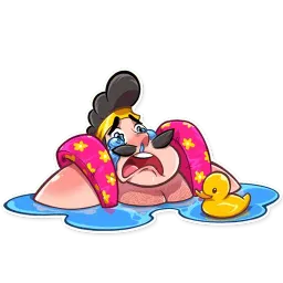Aerobic Bob sticker 9