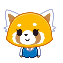 Aggretsuko sticker 3