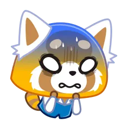 Aggretsuko sticker 4