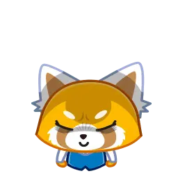 Aggretsuko sticker 6