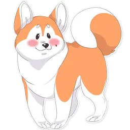 Akita Telegram sticker pack