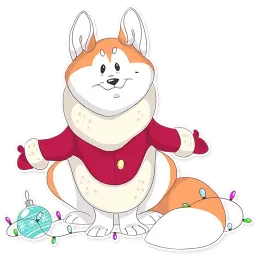 Akita sticker 11