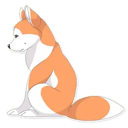 Akita sticker 3