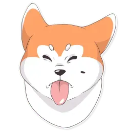Akita sticker 10
