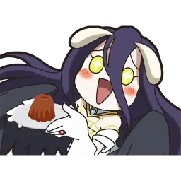 Альбедо из Overlord sticker 11