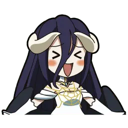 Альбедо из Overlord sticker 3
