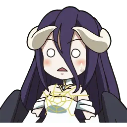 Альбедо из Overlord sticker 4