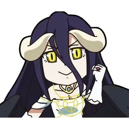 Альбедо из Overlord sticker 5