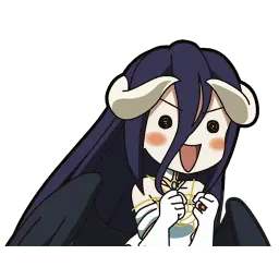 Альбедо из Overlord sticker 7