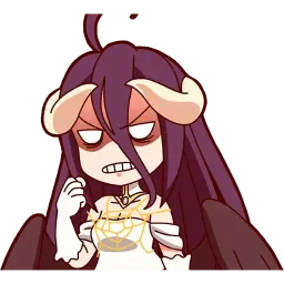 Альбедо из Overlord sticker 10