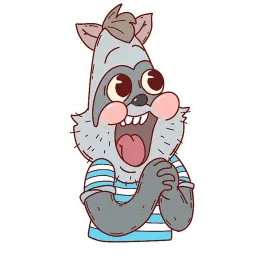 Alex_the_Raccoon Telegram sticker pack