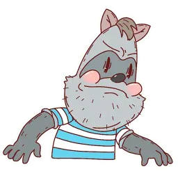 Alex_the_Raccoon sticker 2