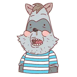 Alex_the_Raccoon sticker 3