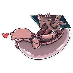 Al the Alien sticker 2