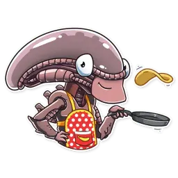 Al the Alien sticker 8