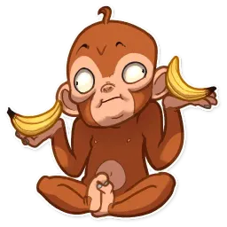 Mona Monkey Telegram sticker pack