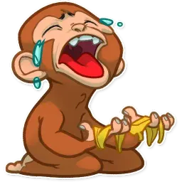 Mona Monkey sticker 12