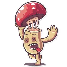 Amanita sticker 2