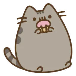 Анимированный Пушин sticker 2