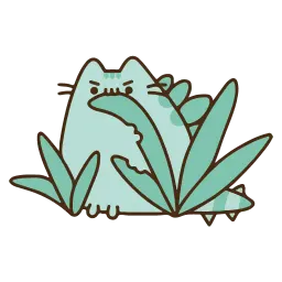 Анимированный Пушин sticker 11
